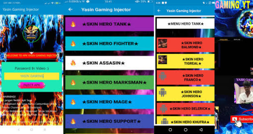 Yasin Gaming injector 